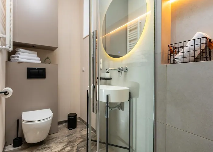 Old Town 5min Main Market Square Perfect Ac Wifi Parking Balcony * קרקוב